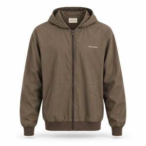 SANTO STUDIO Tempo Tech Zip Jacket Brown Earth Tone Men's Size Large L Gorpcore